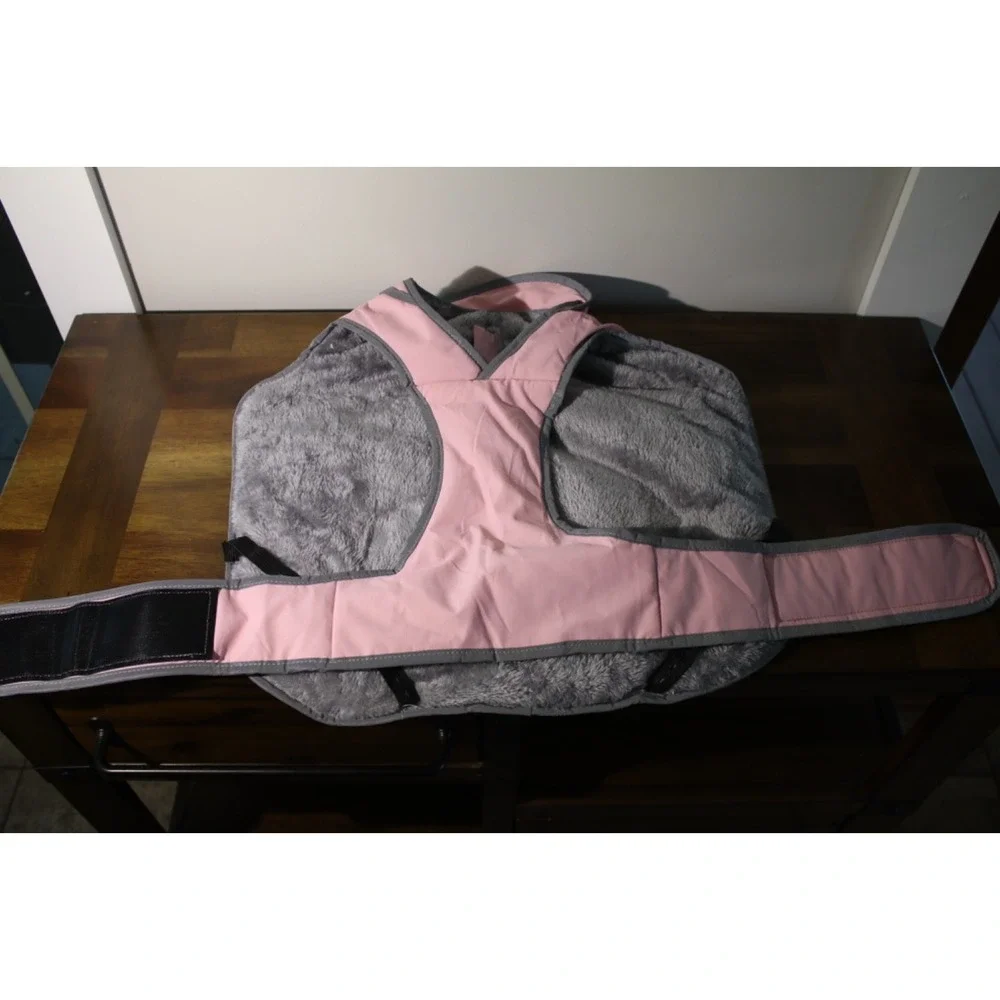 Dog Winter Coat Pink - Picture 4 of 4